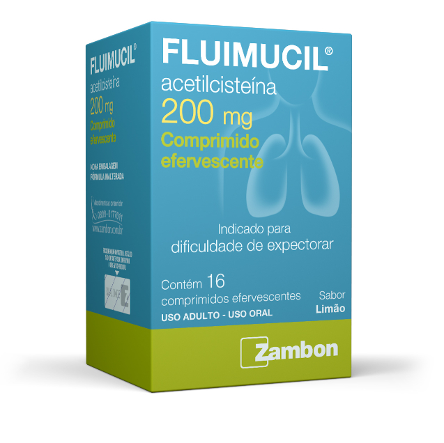 Fluimucil sachês 200 mg